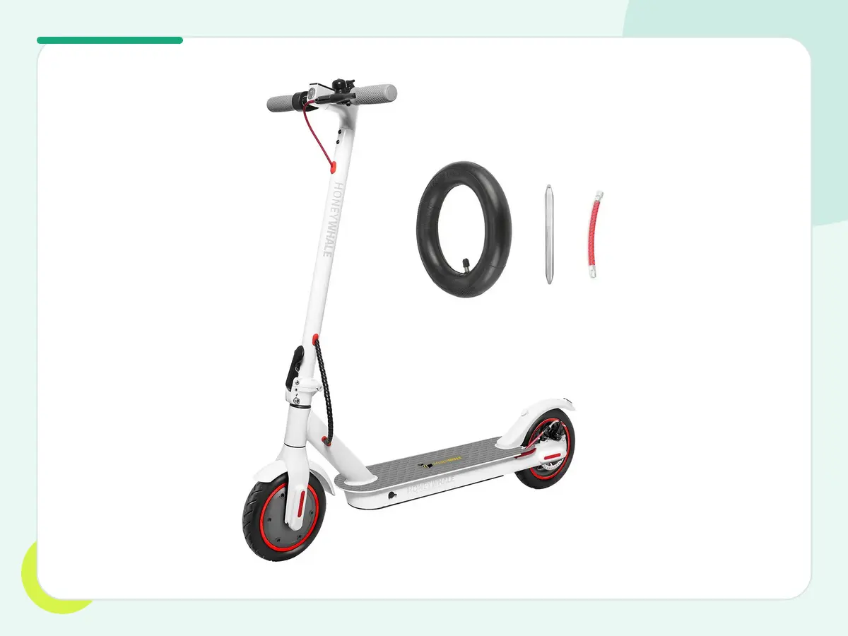 Patinete elétrico dobrável Honeywhale M2 Pro branco